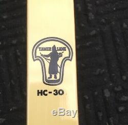 Vintage Bear Archery Tamerlane HC-30 Bow RH 66 ORIGINAL RECURVE