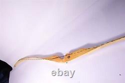 Vintage Bear Archery White Bear AMO 62 Recurve Bow 25/30# WB-03836