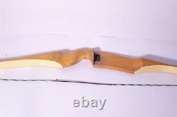 Vintage Bear Archery White Bear AMO 62 Recurve Bow 25/30# WB-03836