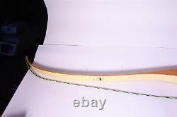 Vintage Bear Archery White Bear AMO 62 Recurve Bow 25/30# WB-03836