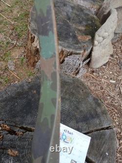 Vintage Bear Archery camo Grizzly recurve 60# 1961