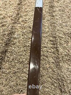 Vintage Bear Brown Fox Hunter By Bear AMO 60 45# Fiberglass Recurve Bow Archery