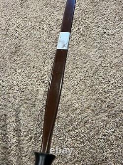 Vintage Bear Brown Fox Hunter By Bear AMO 60 45# Fiberglass Recurve Bow Archery