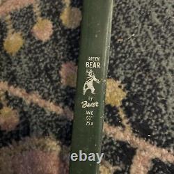 Vintage Bear GREEN BEAR Fiberglass Bow