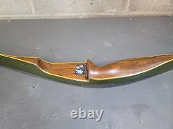 Vintage Bear Glass-Powered Grizzly Recurve Bow AMO 56 50# RH (right-handed)