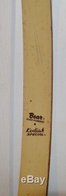 Vintage Bear Glass Powered Kodiak Special Bow #36