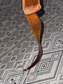 Vintage Bear Glass Powered Polar 64 Recurve Bow 38# Right Handed RH