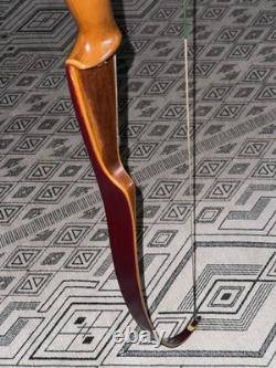 Vintage Bear Glass Powered Polar 64 Recurve Bow 38# Right Handed RH