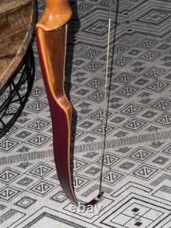 Vintage Bear Glass Powered Polar 64 Recurve Bow 38# Right Handed RH
