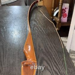 Vintage Bear Glass Powered Polar 64 Recurve Bow 38# Right Handed RH