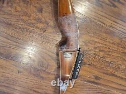Vintage Bear Grizzly Recurve Bow 56 50# Glass Powered Bow 1953
