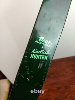 Vintage Bear Kodiak Hunter Recurve Bow, KT79583 AMO 60 45#, Nice! Left Hand