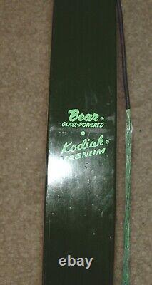 Vintage Bear Kodiak Magnum 52 Inch Recurve Bow 50 lbs
