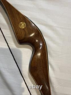 Vintage Bear Kodiak Magnum Glass Powered Recurve Bow 52 53# MINTY
