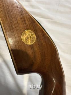 Vintage Bear Kodiak Magnum Glass Powered Recurve Bow 52 53# MINTY