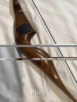 Vintage Bear Kodiak Magnum Glass Powered Recurve Bow 52 53# MINTY