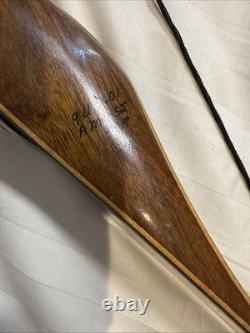 Vintage Bear Kodiak Magnum Glass Powered Recurve Bow 52 53# MINTY