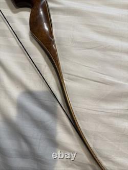 Vintage Bear Kodiak Magnum Glass Powered Recurve Bow 52 53# MINTY