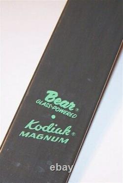 Vintage Bear Kodiak Magnum Recurve Bow 52, #50 LH Left Hand