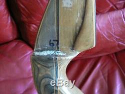 Vintage Bear Kodiak Magnum Recurve Bow 52, 65 LBs RH No String