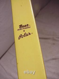 Vintage Bear Polar Recurve Bow Left Handed 60# 66 Inch archery hunter 28AV9