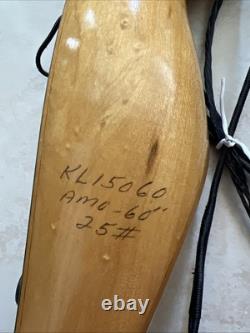 Vintage Bear RECURVE BOW Model BLACK BEAR Mint Condition