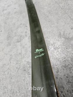 Vintage Bear Recurve Bow Grizzly Glass Powered 56 50#