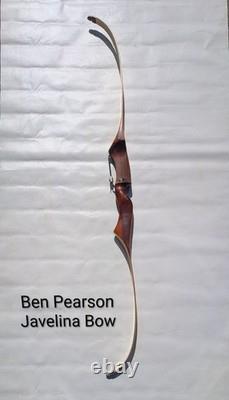 Vintage Ben Pearson 66 Javelina 708 Recurve Archery Bow. Left Handed With Sight