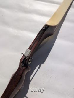 Vintage Ben Pearson 66 Javelina 708 Recurve Archery Bow. Left Handed With Sight