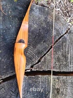 Vintage Ben Pearson Archery Deerslayer recurve XX50# Zebrawood