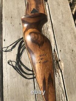 Vintage Ben Pearson Archery KM Special 7305 Recurve Bow RH 50# @ 28 58 Length