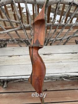 Vintage Ben Pearson Cobra Recurve Archery Bow 56 46# Right Handed Colt Huntsman