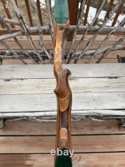 Vintage Ben Pearson Cobra Recurve Archery Bow 56 46# Right Handed Colt Huntsman