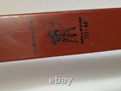 Vintage Ben Pearson Collegian Recurve Bow 713-60 40# 60 W Bear Bowfishing Reel