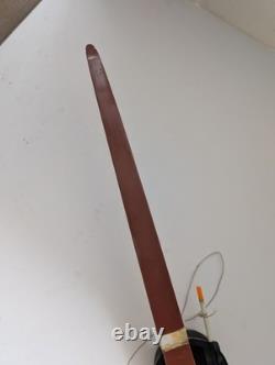 Vintage Ben Pearson Collegian Recurve Bow 713-60 40# 60 W Bear Bowfishing Reel