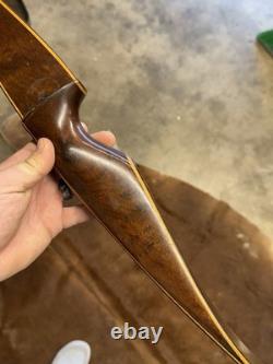 Vintage Ben Pearson Cougar 7050 Recurve Bow 107431-370 AMO 62 45 #28 U. S. A