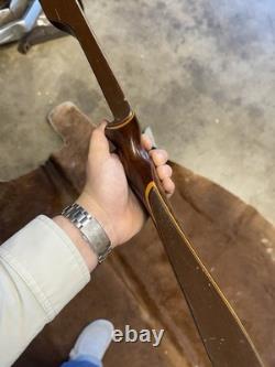 Vintage Ben Pearson Cougar 7050 Recurve Bow 107431-370 AMO 62 45 #28 U. S. A