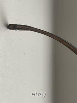 Vintage Ben Pearson Hunter 709 Green Recurve Bow 58 x50#-28 LH Draw