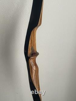 Vintage Ben Pearson Hunter 709 Green Recurve Bow 58 x50#-28 LH Draw