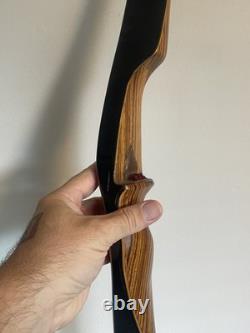 Vintage Ben Pearson Hunter 709 Green Recurve Bow 58 x50#-28 LH Draw