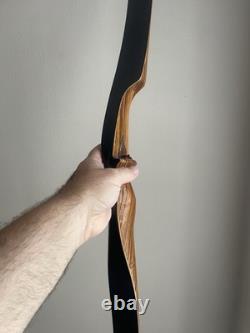 Vintage Ben Pearson Hunter 709 Green Recurve Bow 58 x50#-28 LH Draw
