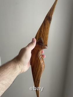 Vintage Ben Pearson Hunter 709 Green Recurve Bow 58 x50#-28 LH Draw