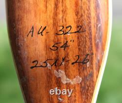 Vintage Ben Pearson Recurve Bow Duke 7002 AU322 54 25xx26