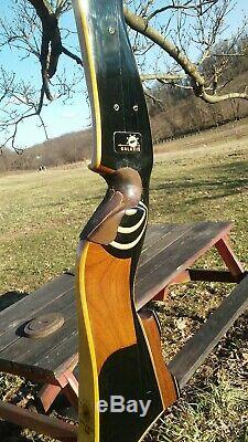 Vintage Black Hawk Galaxie Apollo Target Recurve Bow Archery Bow R-H 38#