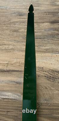 Vintage Black Hawk Galaxie Nike Recurve Bow 45# @ 28 Draw 60 Right Handed