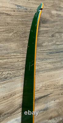 Vintage Black Hawk Galaxie Nike Recurve Bow 45# @ 28 Draw 60 Right Handed