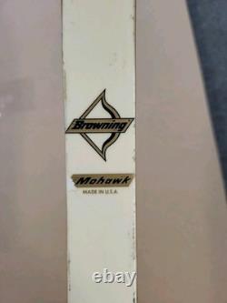Vintage Browning Mohawk Recurve Archery Bow 30# 54