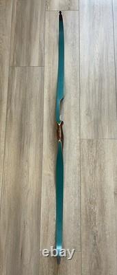 Vintage Damon Howatt Archery Coronado Recurve Bow 37#@28 Brown, Green