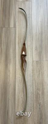 Vintage Damon Howatt Archery Coronado Recurve Bow 37#@28 Brown, Green