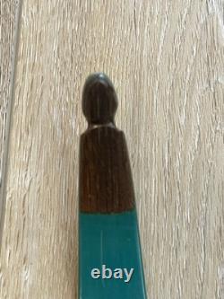 Vintage Damon Howatt Archery Coronado Recurve Bow 37#@28 Brown, Green